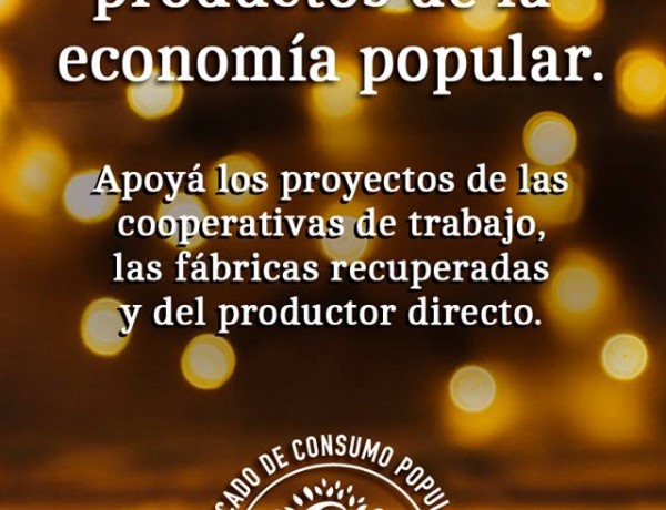ESTAS FIESTAS ELEGI COOPERATIVAS COPATE CON LA ECONOMIA POPULAR